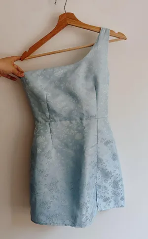 Lucy in the Sky Blue Mini Dress thumbnail 1