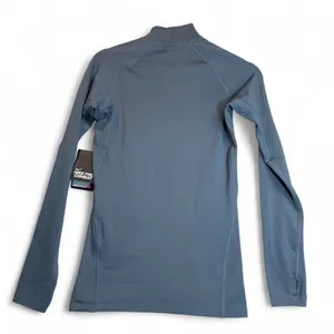 Nike Pro Dri-Fit Womens Long Sleeve Compression Shirt Gray NWT | Activewear‎ thumbnail 2