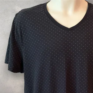 Old Navy Men Short Sleeve Soft Washed Polka Dot T Shirt Size Large Navy thumbnail 3