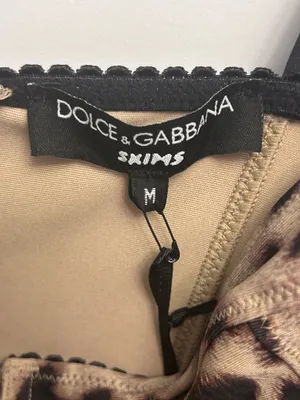 DOLCE&GABBANA X SKIMS BODY BODYSUIT SIZE MEDIUM NWT Authentic thumbnail 8
