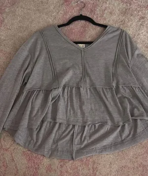 Grey blouse Gray Size M thumbnail 1