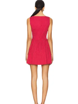 NWT Frankie’s Bikinis red charlotte ladybug dress thumbnail 3