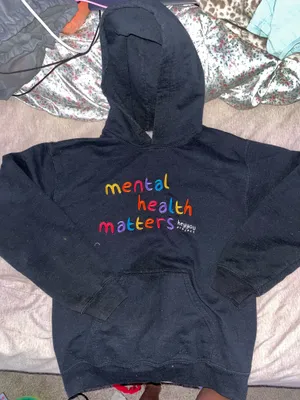 Happiness Project Hoodie Black thumbnail 1