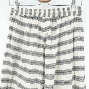Z&L Europe Womens Striped Neon Beachy Pom Pom Tassel Boho Wide Leg Pants Size M thumbnail 9