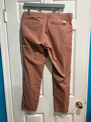 Vuori Womens ripstop pants sz XL terracotta thumbnail 4