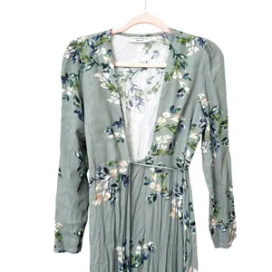 FLYNN‎ SKYE Kate Wrap Maxi Dress Sz Small thumbnail 4