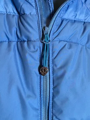 Lululemon Fluffin' Awesome Goose Down Jacket Women's 8* Cornflower Blue Hooded thumbnail 9