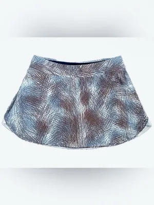 Outdoor Voices Womens Skirt Lined Short Golf Tennis Performance Blue -medium thumbnail 2