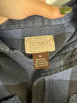 Flannel Blue Size XL thumbnail 5