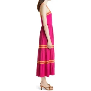 Ted Baker Norabel Tiered Jersey Vest Midi Dress Size US 8 thumbnail 4