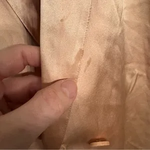 ANINE BING Silk‎ Satin Isabella Blazer Blouse thumbnail 8
