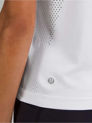 Lululemon Train to Be Short-Sleeve Shirt 6 White Running Workout Activewear thumbnail 4