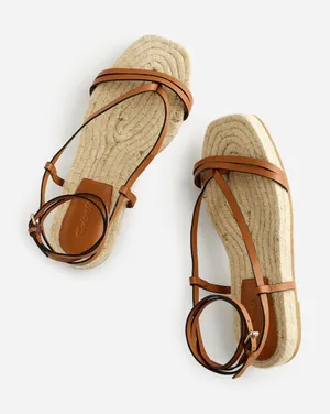 Madewell Woman’s The Mira Espadrille Thong Sandal Size 6 thumbnail 1