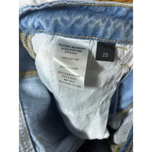 Vervet Ultra High Rise Straight‎ Leg Jeans Size 25 thumbnail 7