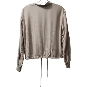 Melrose and‎ Market Bomber Jacket Lightweight Drawstring Beige Size S thumbnail 2
