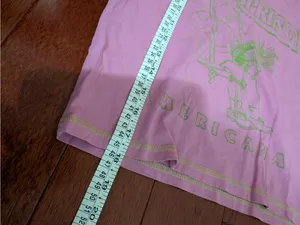 The Offspring Americana Pink Graphic Tee Contrast Stitch Small thumbnail 5