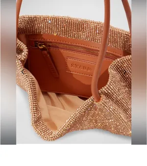Staud Penny Crystal Mesh Shoulder Bag  thumbnail 3