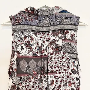Papillon Floral Paisley Tunic Dress Lagenlook‎ Summer Vacation Boho Bohemian XL thumbnail 7