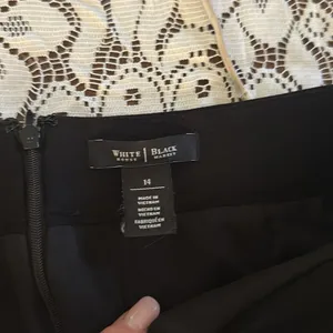 White House Black Market Black‎ Mini Skirt Size 14 thumbnail 9