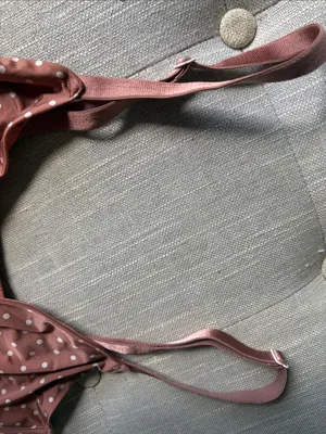 Victoria’s Secret Unlined Demi Bra Orange Polka-Dot Size 34D thumbnail 5