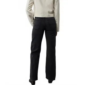 AE Embellished Strigid High-Waisted Stovepipe Jean American Eagle NWT Black 18R thumbnail 2