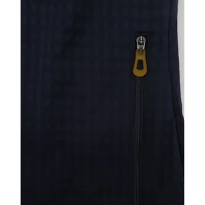 Nike Golf Navy Blue Waffle Knit Full Zip Vest Womens Small White Trim‎ thumbnail 7