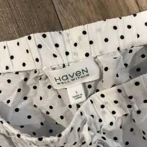 Haven small polka dot‎ shorts White thumbnail 6