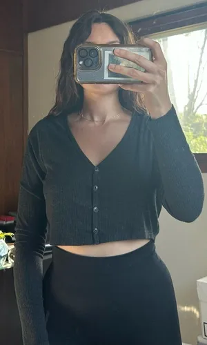 Garage Crop Cardigan thumbnail 1