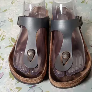 Birkenstock Gizeh Onynx Buckle Flip Flop Flats Sandals Womens 36 thumbnail 2