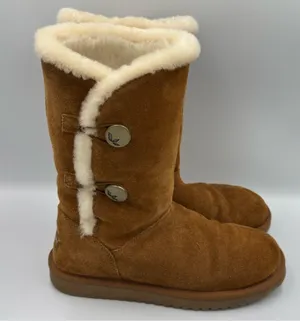 Koolaburra By UGG Kinslei Tall Chestnut Boots Woman’s Size 8 thumbnail 2