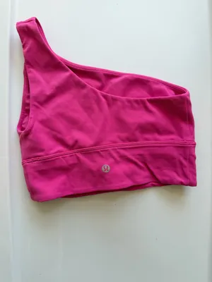 Lululemon Align Asymmetrical Crop Top‎ Sports Bra one Shoulder Size 4 thumbnail 7