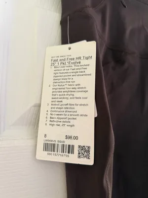 Lululemon Leggings Fast And Free thumbnail 7