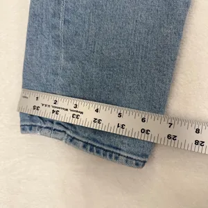 MOTHER Light Wash‎ Straight Leg Button Fly Denim Jeans Womens Size 29 High Rise thumbnail 8