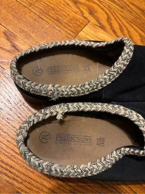 Predictions Blue clogs with braided trim in US 7.5 thumbnail 2