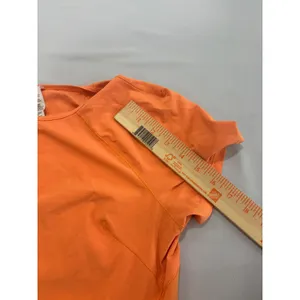Lululemon Swiftly Tech Short Sleeve Shirt Orange Ripstop Womens 4 thumbnail 8