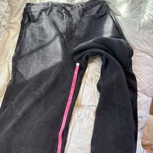 Good American Jeans Womens 10/30 Black Charcoal High Rise Wide Leg Palazzo thumbnail 12