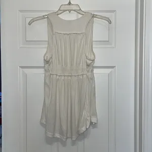 Free People Cream Beach Bound Tank thumbnail 8