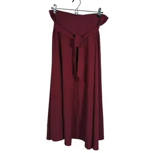 Halara Breezeful High Waisted Convertible Midi Skirt Dress Size Large Burgundy thumbnail 5