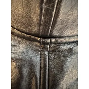 Say What? Womens Black Faux Leather Bustier Bodysuit Underwire M thumbnail 3