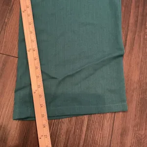 Halara Wide Leg Drawstring Pants Teal Green High Waisted Relaxed Boho S thumbnail 5