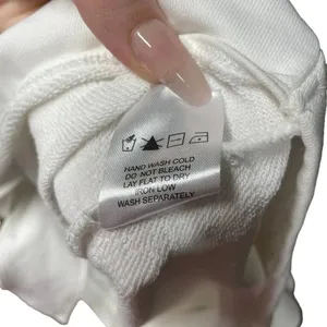 By the Way. Off the Shoulder Tie Front Sweatshirt‎ in White Size Small thumbnail 10