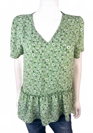Beautiful Women’s Top Size M Green Size M thumbnail 1