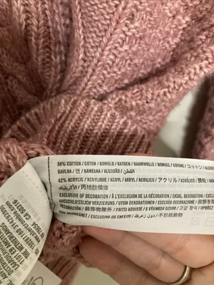 Abercrombie & Fitch Rose Cable Knit Turtleneck Sweater thumbnail 7
