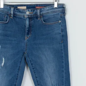 Anthropologie Pilcro Slim Boyfriend Crop Denim Jeans Bohemian‎ Preppy Womens 26 thumbnail 3