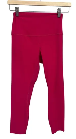 Lululemon Align High Rise pant/ Tight 23” size 6 passionate New Authentic thumbnail 1