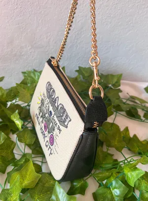 coach Large Wristlet With Art School Graphic c5609 thumbnail 2