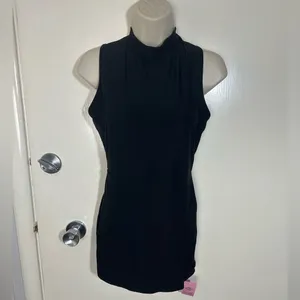 PrettyLittleThing Black Sleeveless Mini Dress thumbnail 2