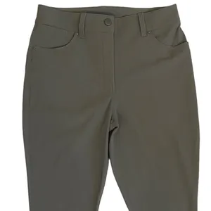 Lululemon City‎ Sleek 5 Pocket High Rise Skinny Pant Grey Sage 29 EUC thumbnail 8