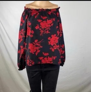 NEW Blouse Black Size M thumbnail 7