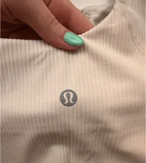 Lululemon Cream Ribbed Align Tank thumbnail 5
